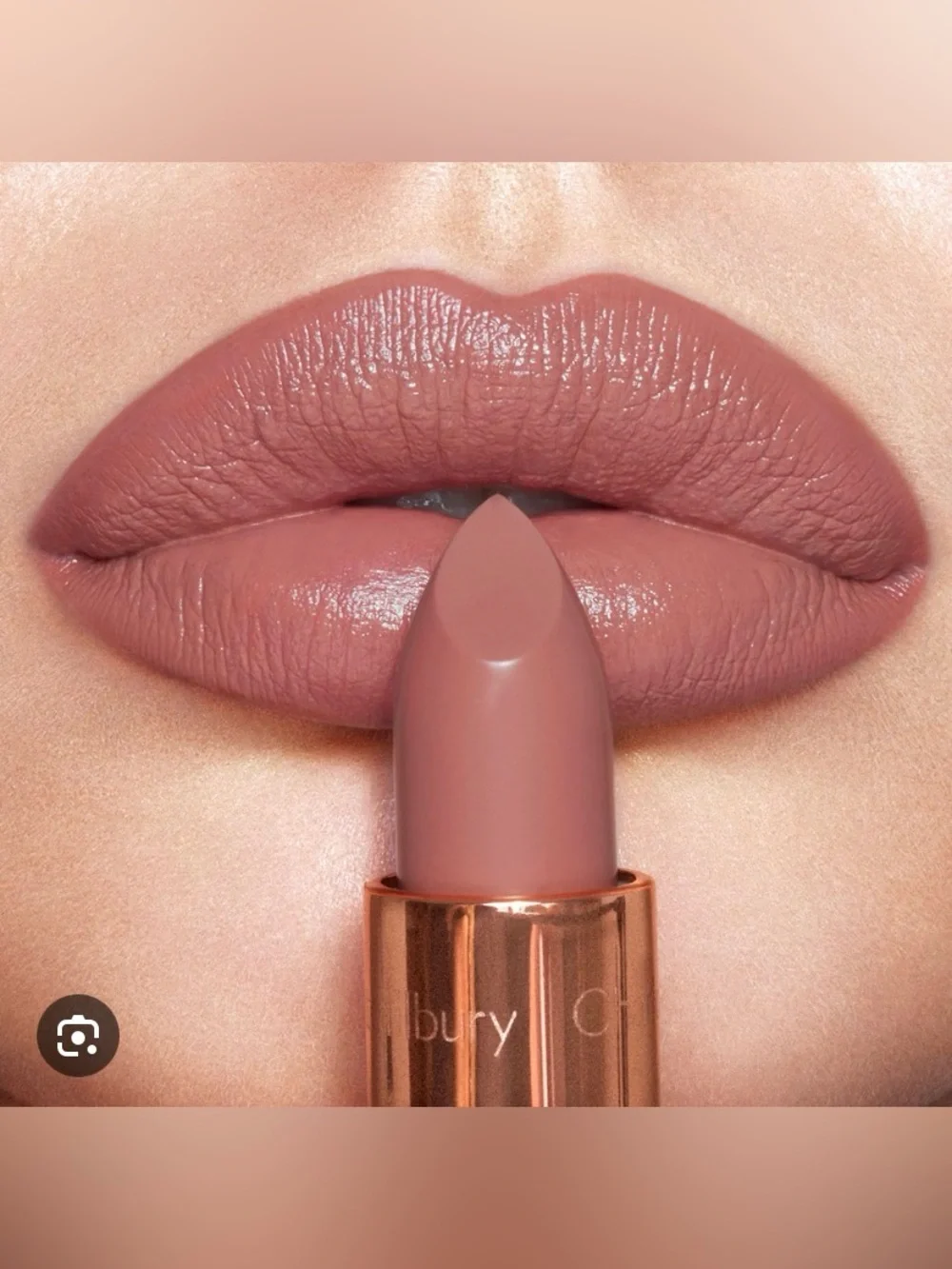 Charlotte Tilbury KISSING Lipstick (Discontinued shade)- Super Nude
